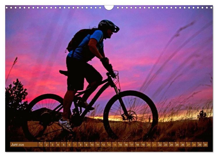 Produktbild: Mountainbike: &Uuml;ber Stock und Stein (Wandkalender 2026 DIN A3 quer), CALVENDO Monatskalender