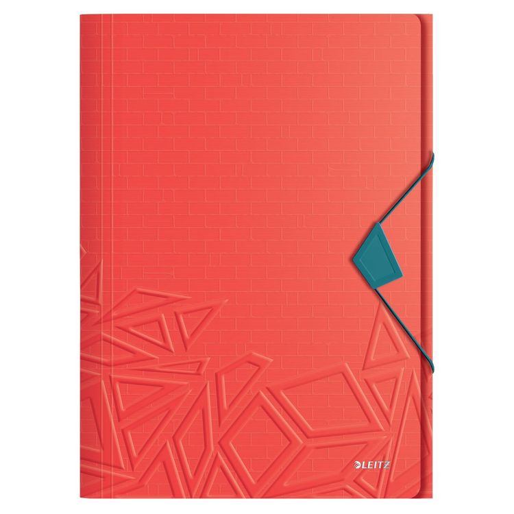 Produktbild: LEITZ Eckspannermappe UrbanChic rot DIN A4