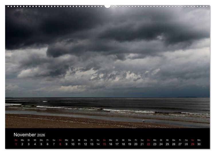 Produktbild: Usedom 2026 (Wandkalender 2026 DIN A2 quer), CALVENDO Monatskalender