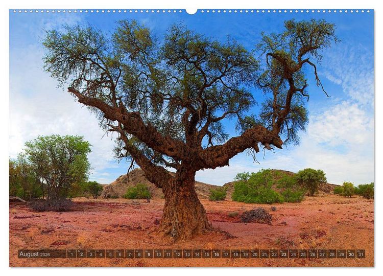 Produktbild: Namibia - Die Landschaft (Wandkalender 2026 DIN A2 quer), CALVENDO Monatskalender