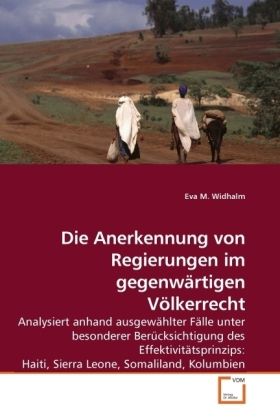 Produktbild: Widhalm, E: Die Anerkennung von Regierungen im gegenw&auml;rtigen
