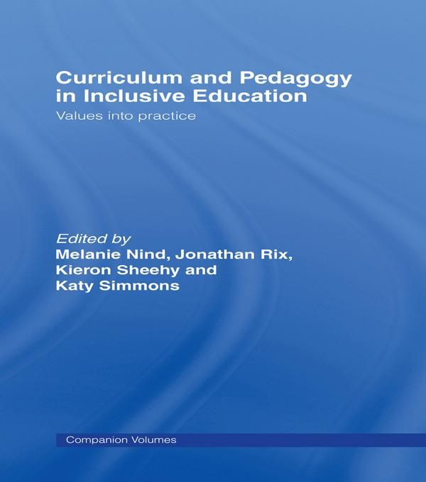 Produktbild: Curriculum and Pedagogy in Inclusive Education