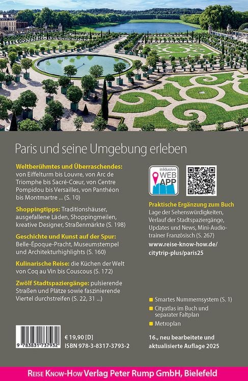 Produktbild: Reise Know-How Reisef&uuml;hrer Paris (CityTrip PLUS)