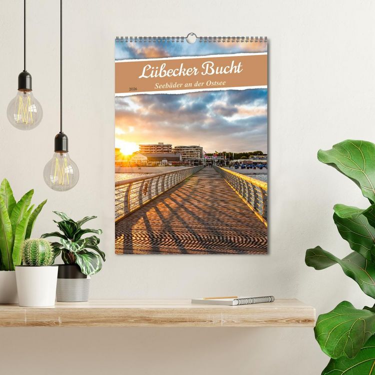 Produktbild: L&uuml;becker Bucht Seeb&auml;der an der Ostsee (Wandkalender 2026 DIN A3 hoch), CALVENDO Monatskalender