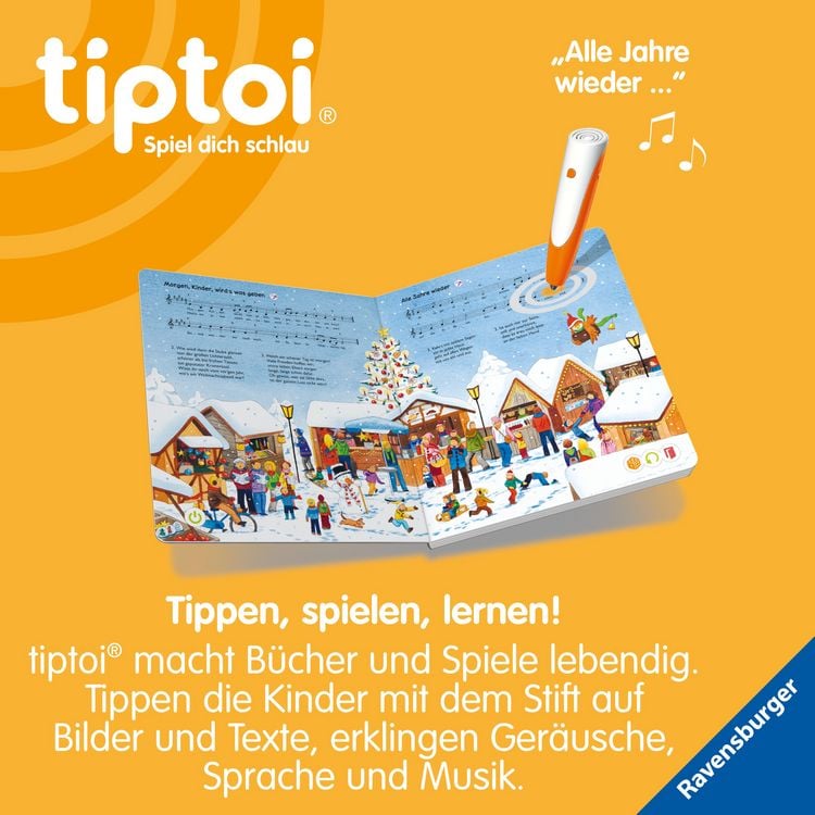 Produktbild: tiptoi&reg; Liederb&uuml;cher - Meine sch&ouml;nsten Weihnachtslieder