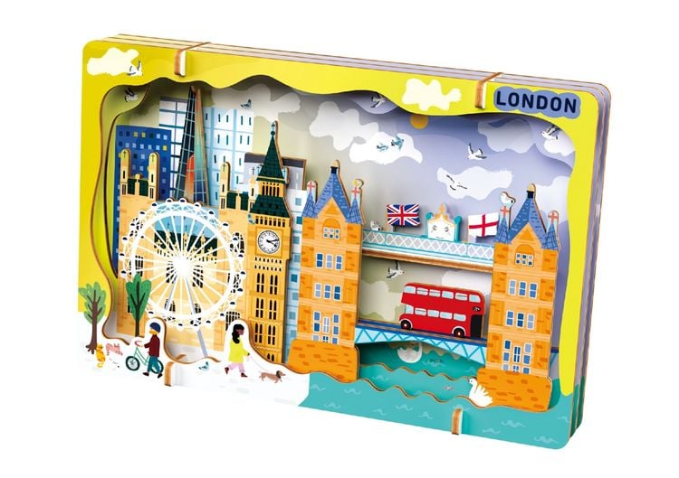 Produktbild: AVENIR - 3D St&auml;dte-Bastelset London