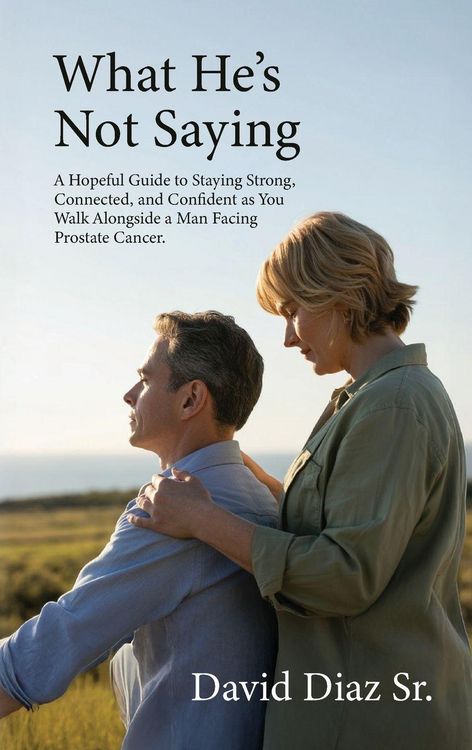 Produktbild: What He's Not Saying, A Hopeful Guide to Staying Strong, Connected, and Confident as You Walk Alongside a Man Facing Prostate Cancer.