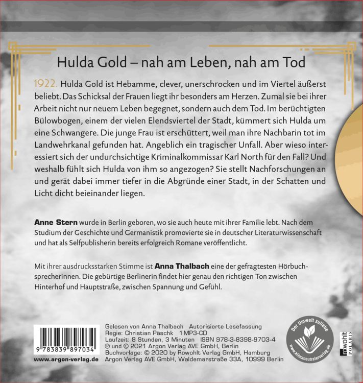 Produktbild: Fr&auml;ulein Gold: Schatten und Licht