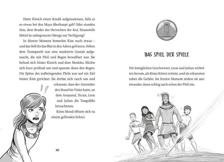 Produktbild: Die Zeitdetektive, 4, Die gefiederte Schlange