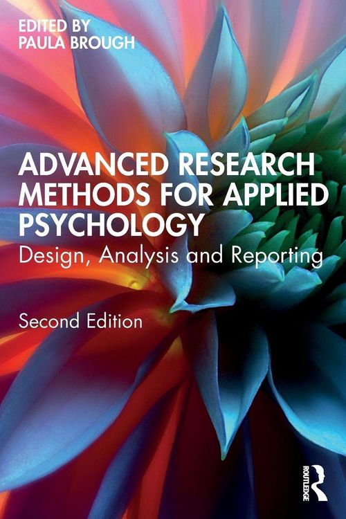Produktbild: Advanced Research Methods for Applied Psychology