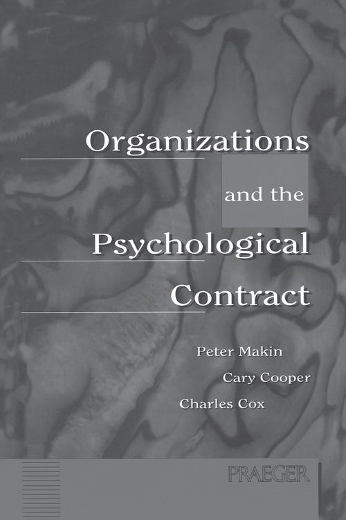 Produktbild: Organizations and the Psychological Contract