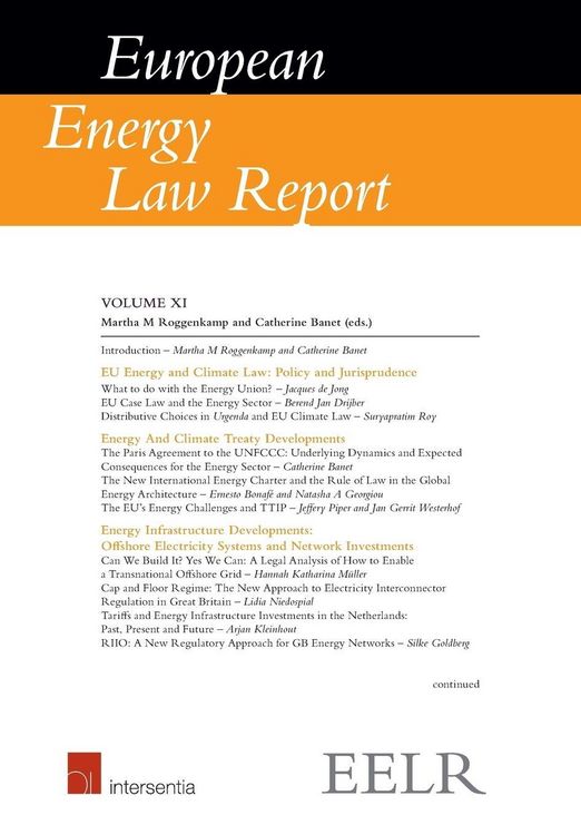 Produktbild: European Energy Law Report XI