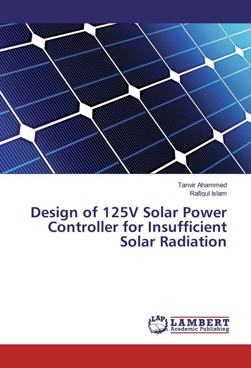 Produktbild: Design of 125V Solar Power Controller for Insufficient Solar Radiation