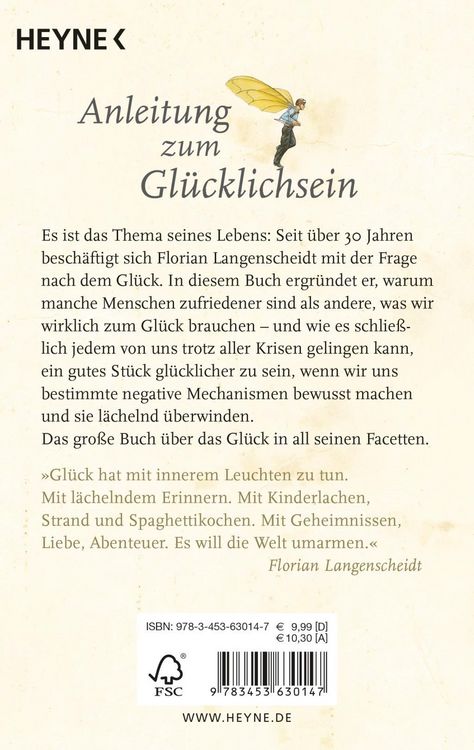 Produktbild: Langenscheidts Handbuch zum Gl&uuml;ck