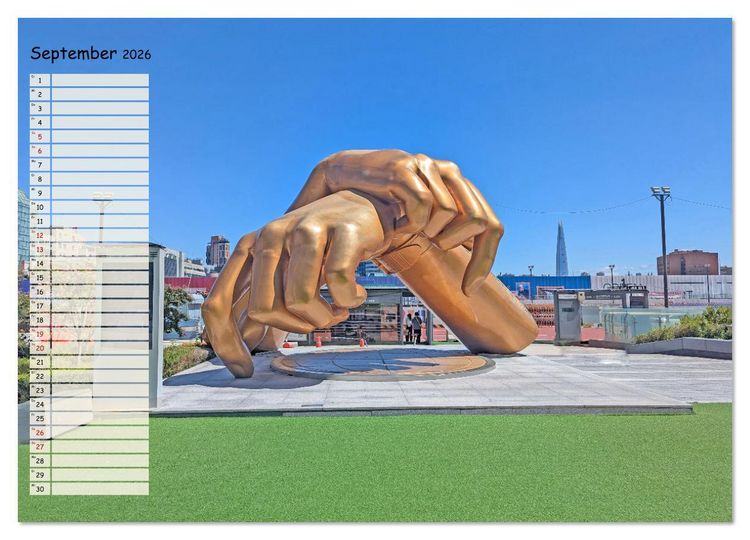 Produktbild: Seoul - Stadt der Kontraste (Wandkalender 2026 DIN A2 quer), CALVENDO Monatskalender