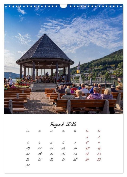 Produktbild: Tegernsee - Im Herz der Natur (Wandkalender 2026 DIN A3 hoch), CALVENDO Monatskalender