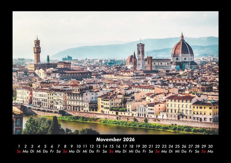 Produktbild: Sensation Italien 2026 Fotokalender DIN A3