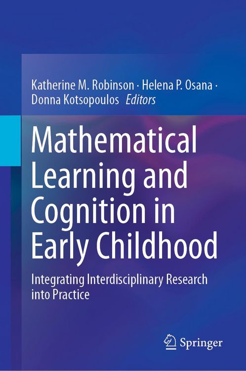 Produktbild: Mathematical Learning and Cognition in Early Childhood