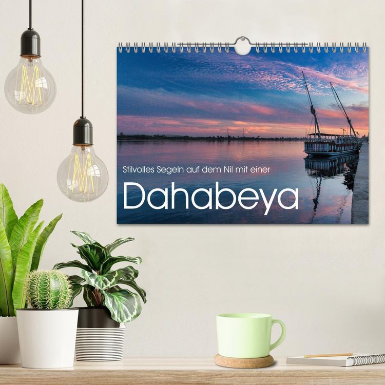 Produktbild: Stilvolles Segeln auf dem Nil mit einer Dahabeya (Wandkalender 2026 DIN A4 quer), CALVENDO Monatskalender