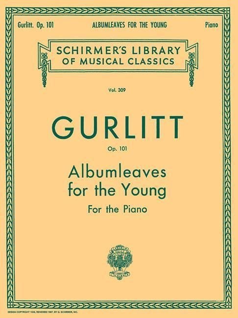 Produktbild: Albumleaves for the Young, Op. 101