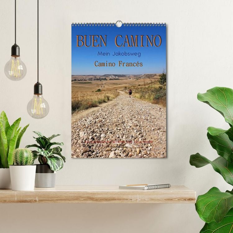 Produktbild: Buen Camino - Mein Jakobsweg - Camino Franc&eacute;s (Wandkalender 2026 DIN A3 hoch), CALVENDO Monatskalender