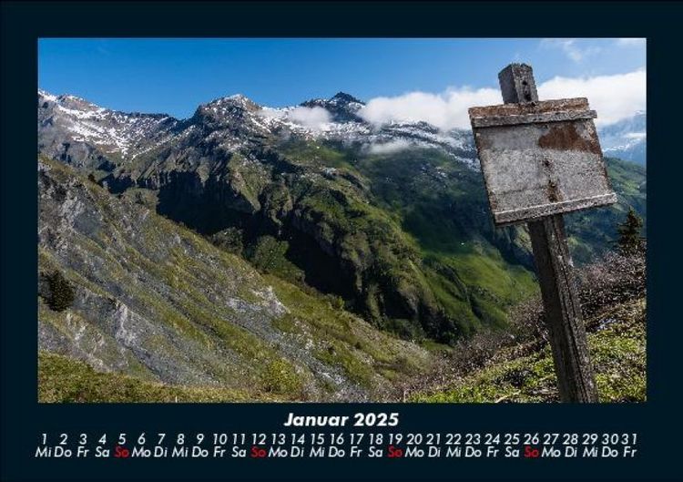 Produktbild: Wanderlust 2025 Fotokalender DIN A5
