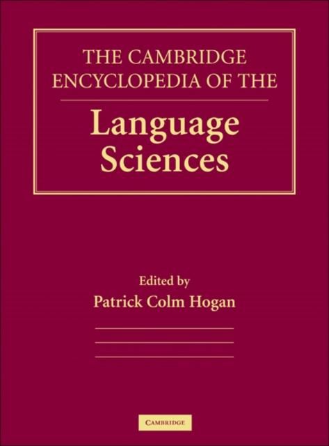 Produktbild: Cambridge Encyclopedia of the Language Sciences