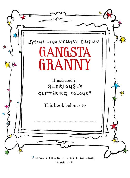 Produktbild: Gangsta Granny. 10th Anniversary Edition