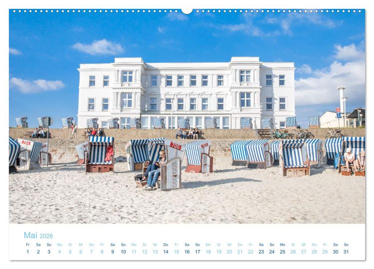 Produktbild: Sommer auf Norderney (Wandkalender 2026 DIN A2 quer), CALVENDO Monatskalender