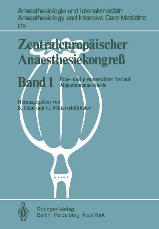 Produktbild: Zentraleurop&auml;ischer Anaesthesiekongre?