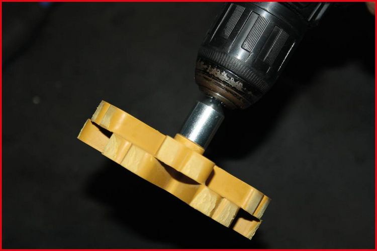 Produktbild: KS Tools 515.1218 Spanndorn f&uuml;r Folienradierer, 6mm