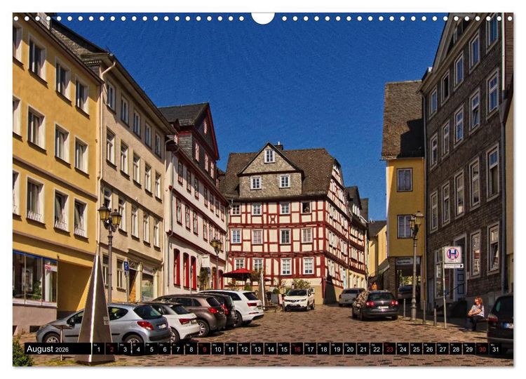 Produktbild: Stadtansichten Wetzlar, die historische Altstadt (Wandkalender 2026 DIN A3 quer), CALVENDO Monatskalender