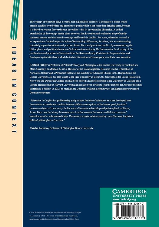 Produktbild: Toleration in Conflict
