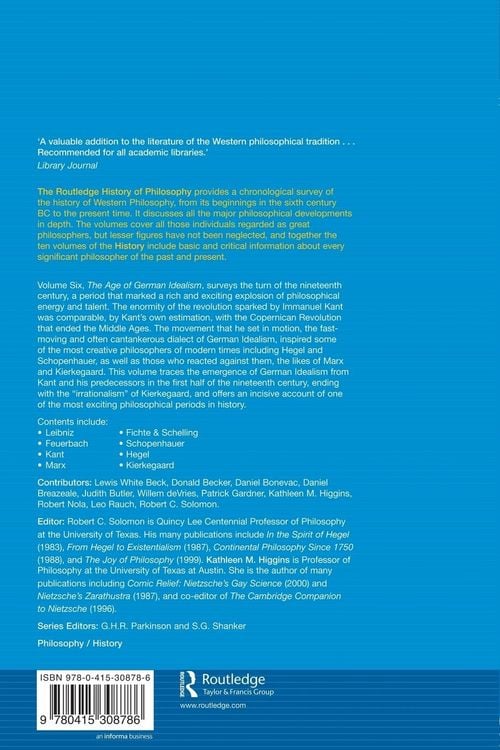 Produktbild: The Age of German Idealism
