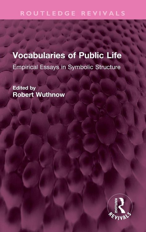 Produktbild: Vocabularies of Public Life