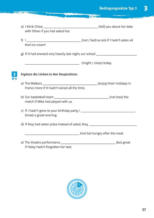 10-Minuten-Training Englisch Grammatik If-Clauses 6.-8. Klasse