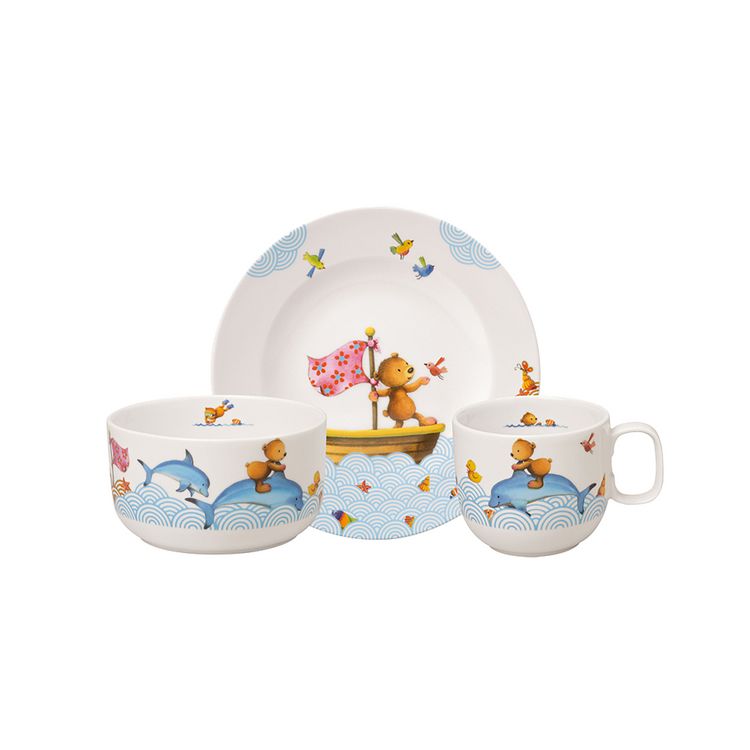 Produktbild: Villeroy & Boch Kiddy Bears Set 3tlg. EF