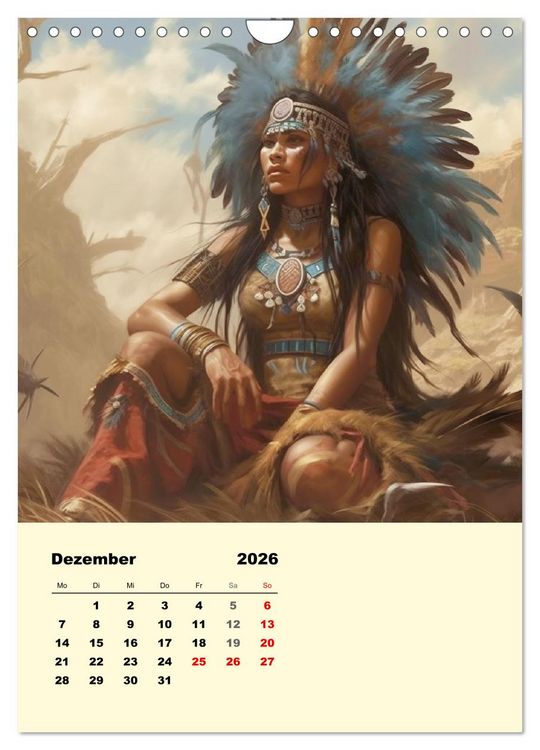 Produktbild: Indian Fantasy (Wandkalender 2026 DIN A4 hoch), CALVENDO Monatskalender