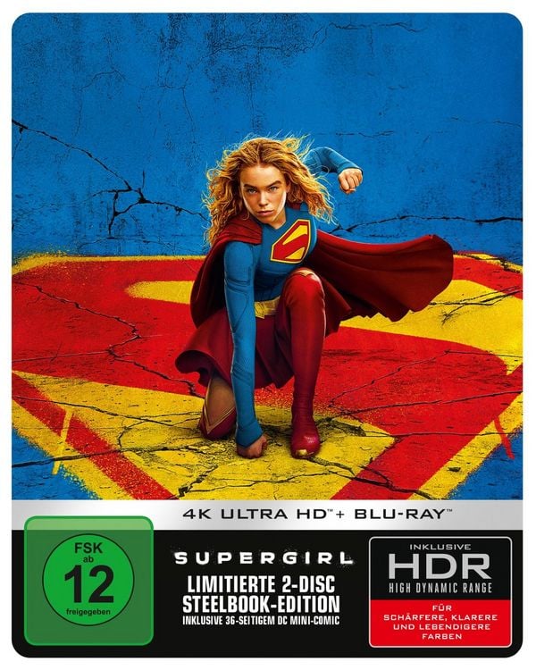 Produktbild: Supergirl - Steelbook A, (4K-UHD+Blu-ray)