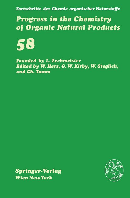Produktbild: Fortschritte der Chemie organischer Naturstoffe / Progress in the Chemistry of Organic Natural Products