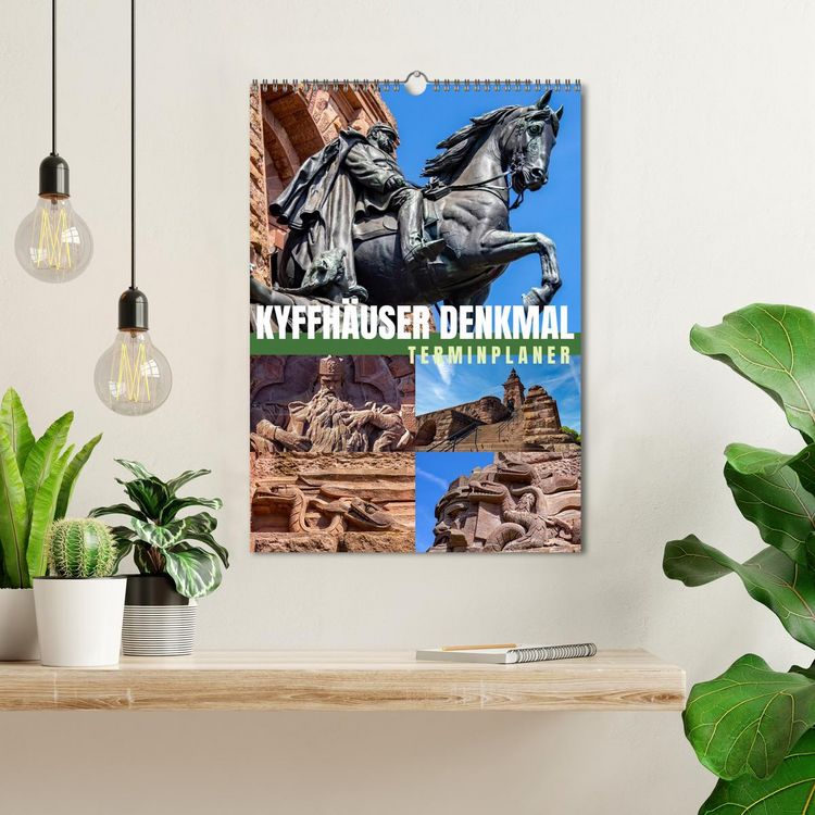 Produktbild: Kyffh&auml;user Denkmal - Terminplaner (Wandkalender 2026 DIN A3 hoch), CALVENDO Monatskalender