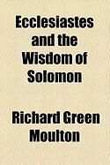 Produktbild: Ecclesiastes and the Wisdom of Solomon