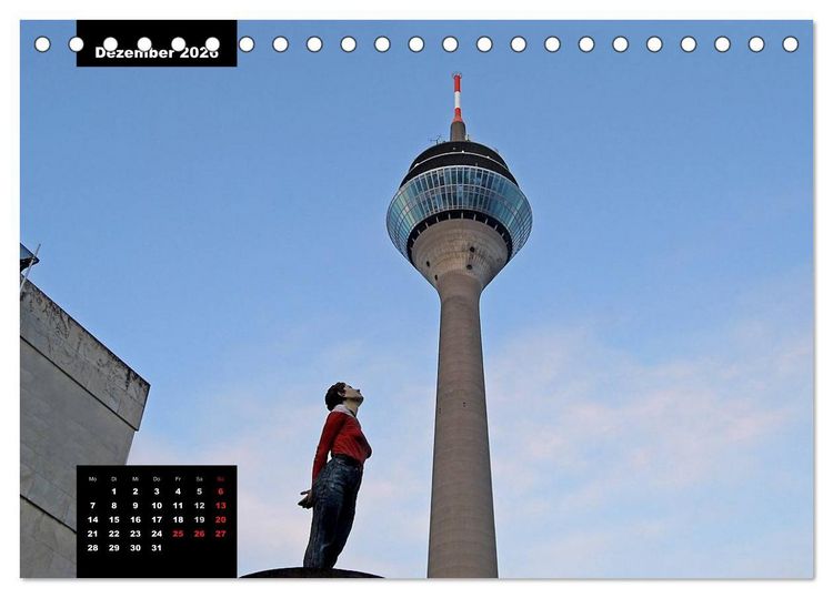 Produktbild: Architektur - Bauwerke mit k&uuml;nstlerischer Gestaltung (Tischkalender 2026 DIN A5 quer), CALVENDO Monatskalender