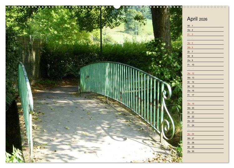 Produktbild: Bad Orb - Romantik im Spessart (hochwertiger Premium Wandkalender 2026 DIN A2 quer), Kunstdruck in Hochglanz