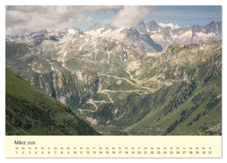 Produktbild: Schweiz - Die gr&uuml;ne Lunge Europas (hochwertiger Premium Wandkalender 2026 DIN A2 quer), Kunstdruck in Hochglanz