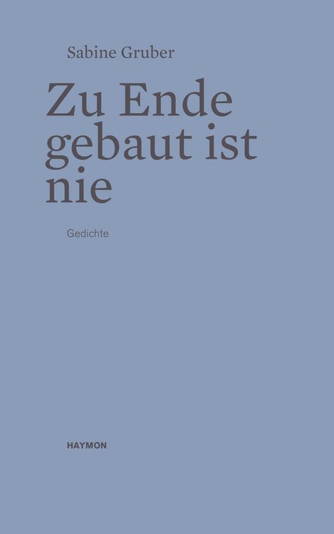 Produktbild: Zu Ende gebaut ist nie
