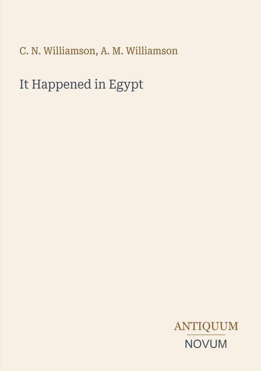 Produktbild: It Happened in Egypt