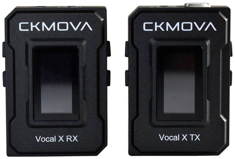 Produktbild: Ansteck Sprach-Mikrofon CKMOVA Vocal X V1 &Uuml;bertragungsart (Details):Funk, Kabellos inkl. Klammer