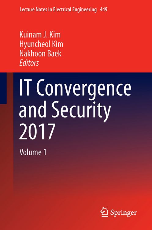 Produktbild: IT Convergence and Security 2017