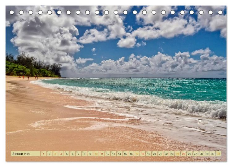 Produktbild: Die kleinen Antillen - Barbados (Tischkalender 2026 DIN A5 quer), CALVENDO Monatskalender